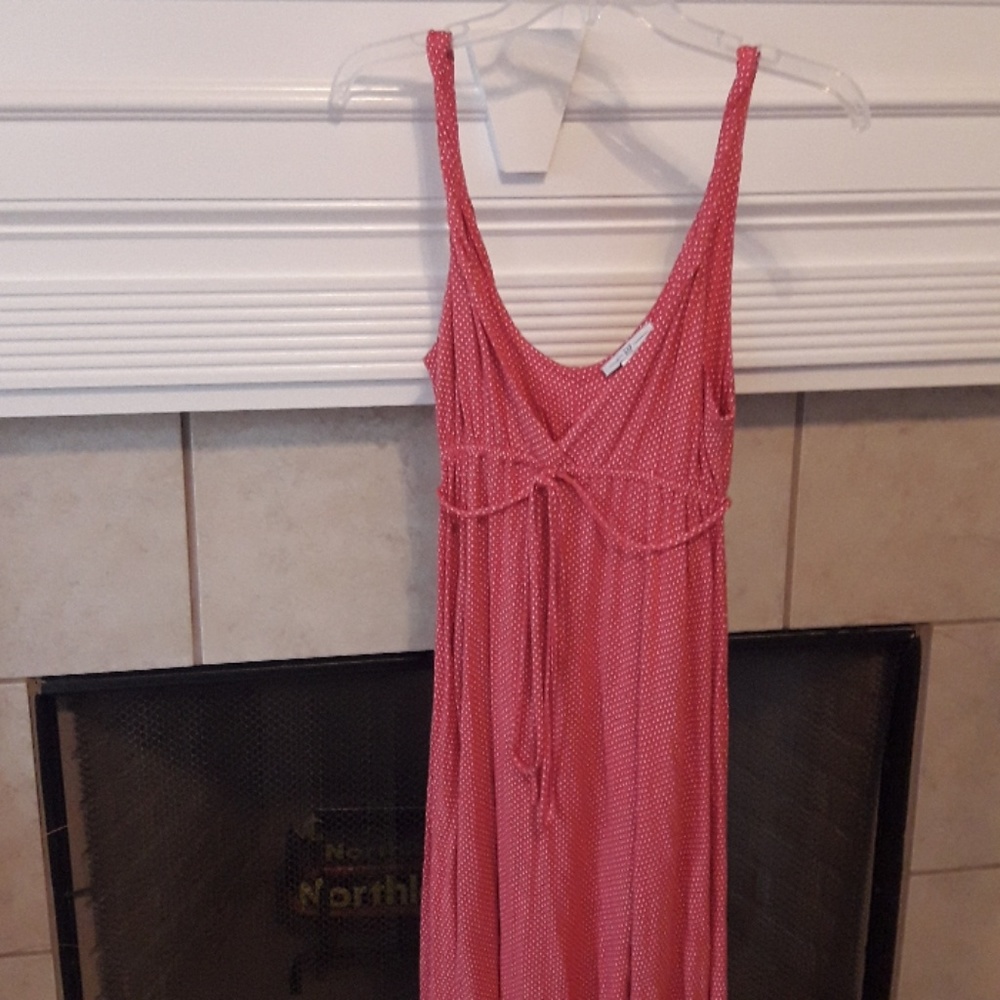 Polka Dot Gap Dress Size Small Rose Pink